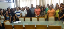 Prefeito empossa novas monitoras de creche e ensino especial - Foto de Kíria Ribeiro