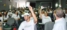 Durante o evento, foi instituída uma plenária, onde os delegados elegeram os representantes municipais