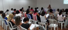 Profissionais da Educação Infantil discutem matriz curricular - Foto de Eliene Santos