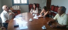 Prefeito recebe moradores de Saramenha