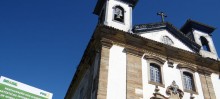 Pintura atribuída ao mestre Athayde é descoberta na igreja do Rosário, em Mariana - Foto de Douglas Couto