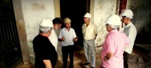 Prefeito de Ouro Preto visita obras do Paço da Misericórdia - Foto de Cristiano Gomes